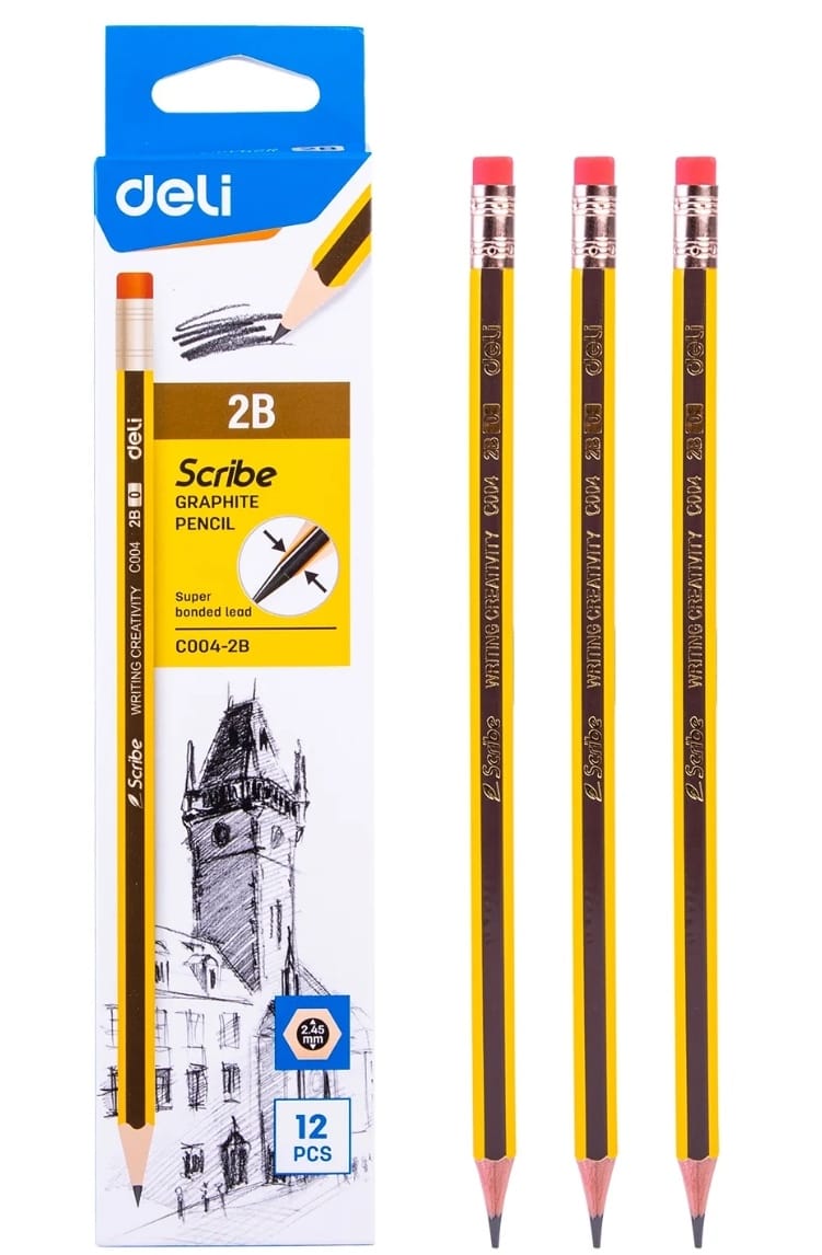 Deli 2B Pencils For School Supplies