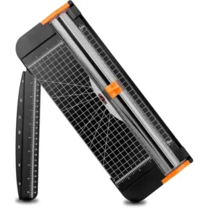 12-Inch Titanium Paper Cutter with Safety Guard