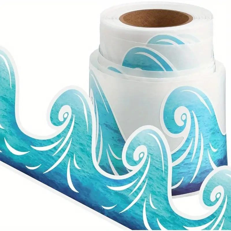 Ocean Waves Bulletin Board Border