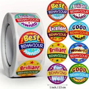 100pcs Student Behaviour Stickers