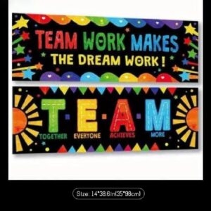 Classroom banner poster