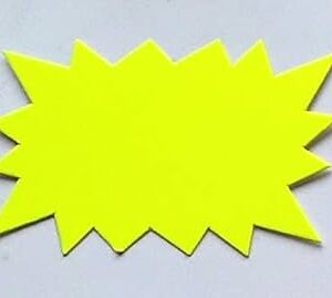 Burst Shaped Cutouts (10 pcs)